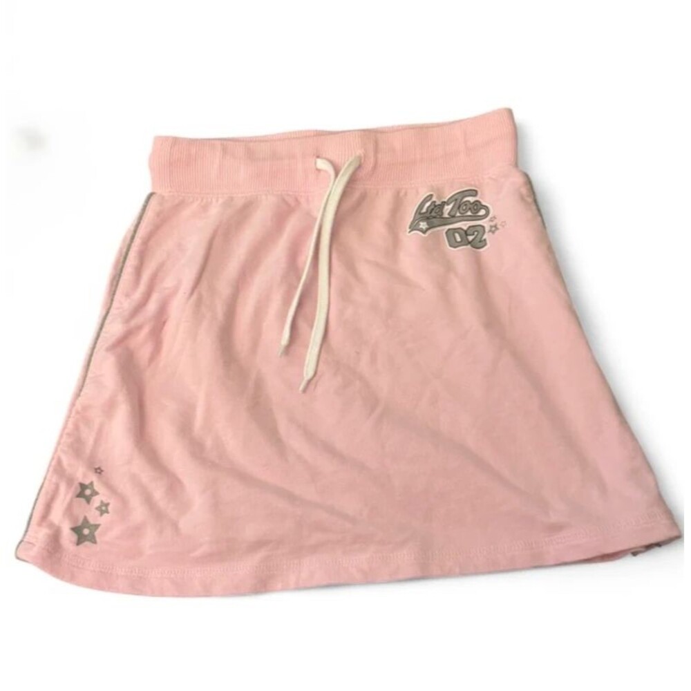Vintage Y2K Limited Too Pink Skort 02 Graphic Star